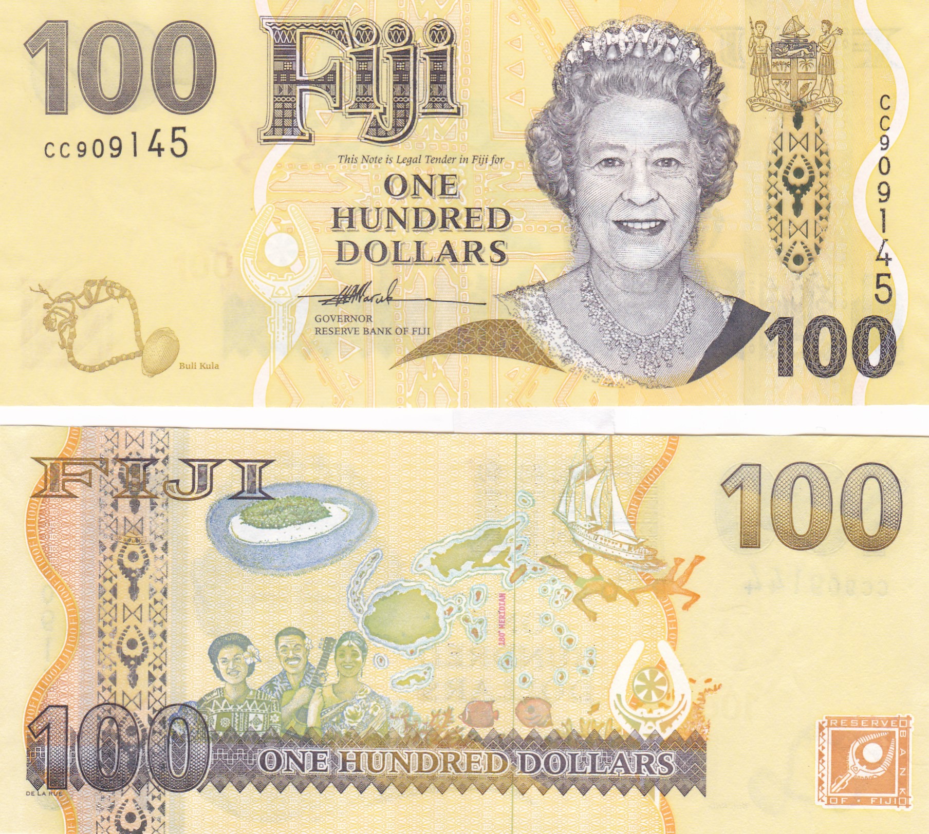 Fiji #114  100 Dollars